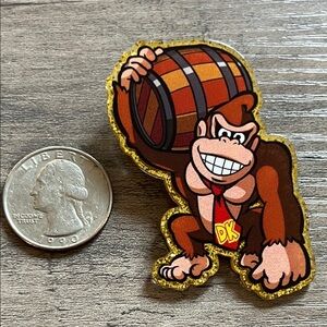 🎄 5 for $25 🎄 Handmade Donkey Kong pin